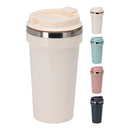 COPO DE VIAGEM 500 ML AÇO INOXIDÁVEL 4 CORES VARIADAS