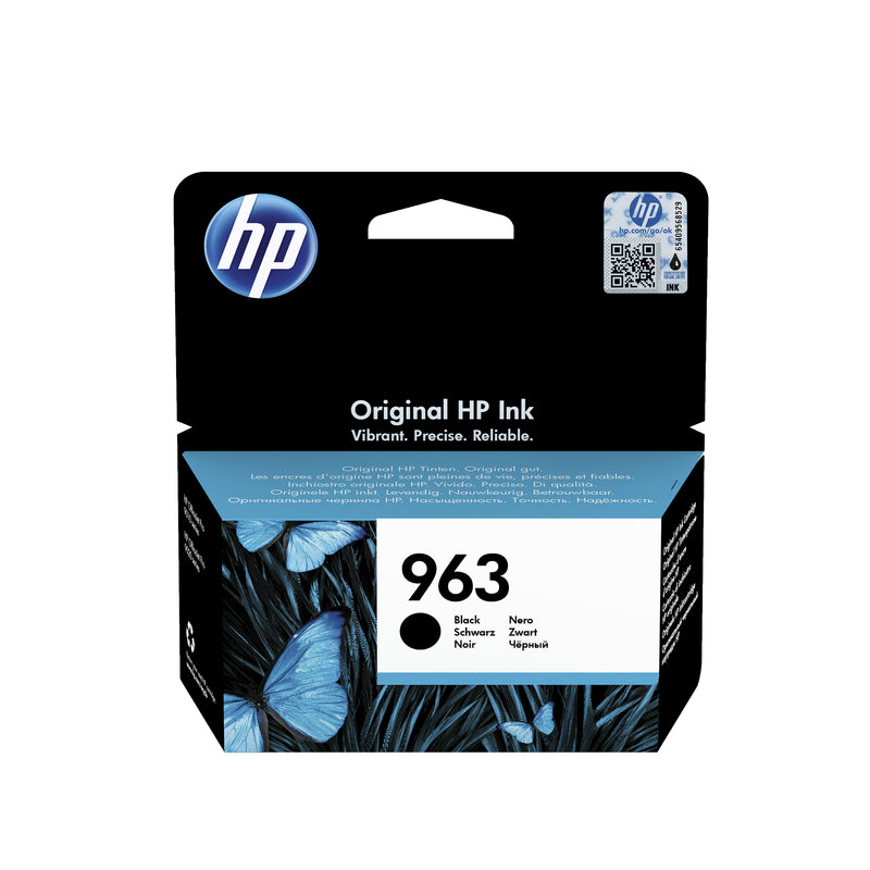 TINTEIRO HP 963 BLACK ORIGINAL INK CARTRIDGE