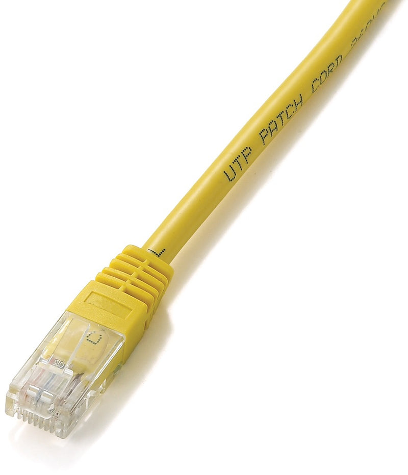 Equip 825466 cabo de rede Amarelo 10 m Cat5e U/UTP (UTP)