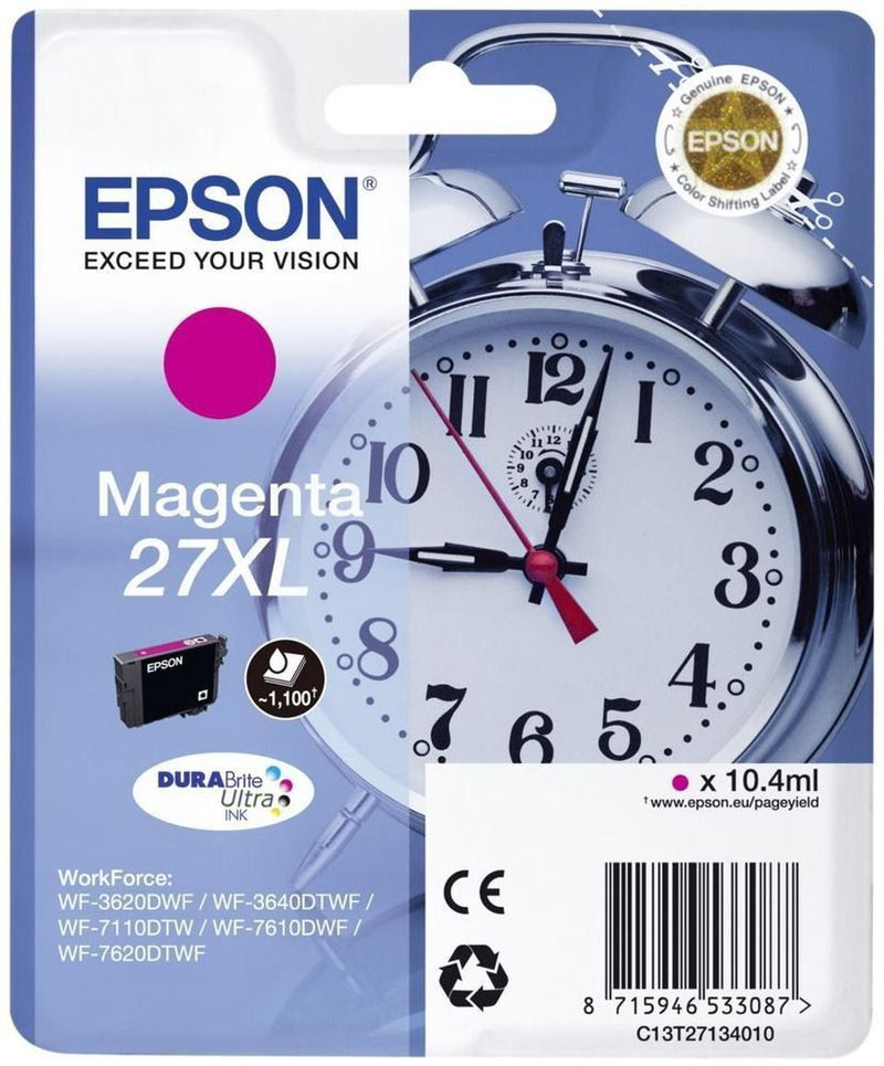 Epson Alarm clock C13T27134012 tinteiro 1 unidade(s) Original Ren