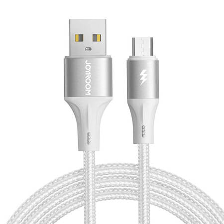 CABO JOYROOM LIGHT-SPEED --USB PARA MICRO BRANCO