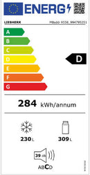 FRIGORIFICO AMERICANO LIEBHERR - MBSDDI 9558