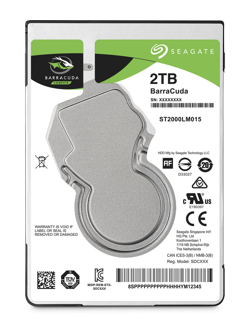 Seagate Barracuda 2.5" 2.5" 2000 GB Serial ATA III