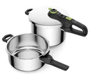 OLLA PRESION RAPID. TEFAL P25843 SECURE TR 6+4L