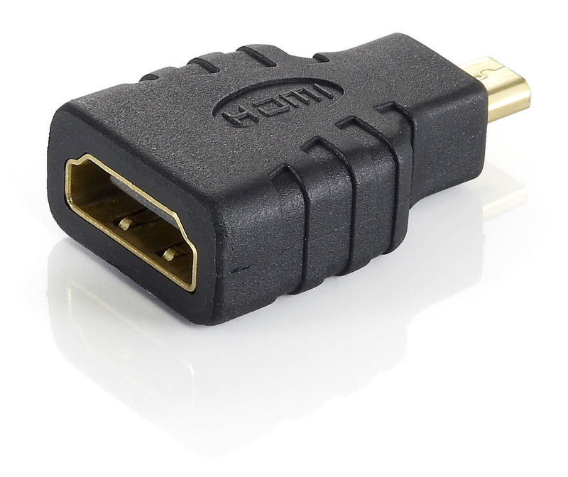 Equip 118915 adaptador para cabos microHDMI HDMI Preto