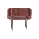 PACK 6 UNID. LIMITADOR ARMÁRIO 2 PONTAS 7X18MM CASTANHO EDM