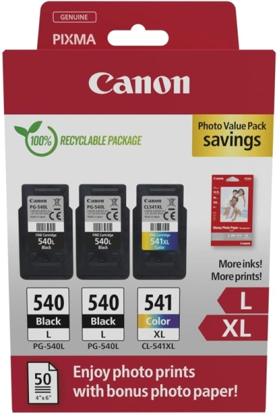 Canon 5224B015 tinteiro 3 unidade(s) Original Preto, Ciano, Magen