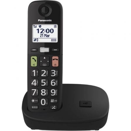 TELEFONO DECT PANASONIC KX-TU110EXB NEGRO