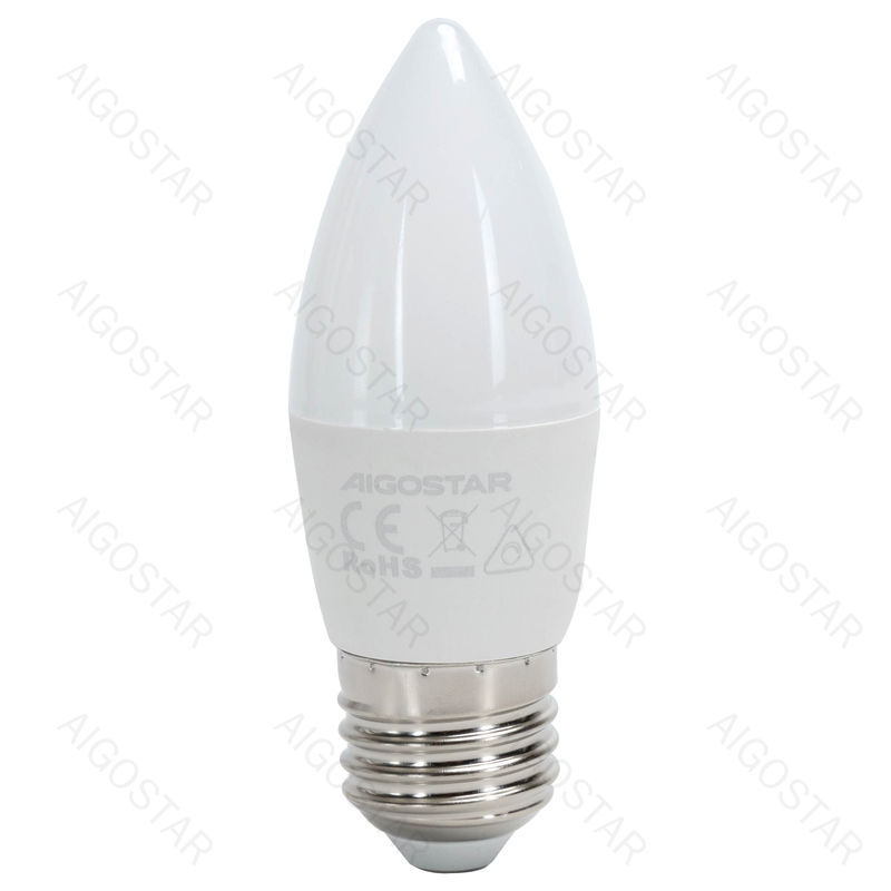 LÂMPADA LED REGULÁVEL C37 E27 7W 2700K