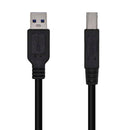 AISENS A105-0445 cabo USB 3 m USB 3.2 Gen 1 (3.1 Gen 1) USB A USB