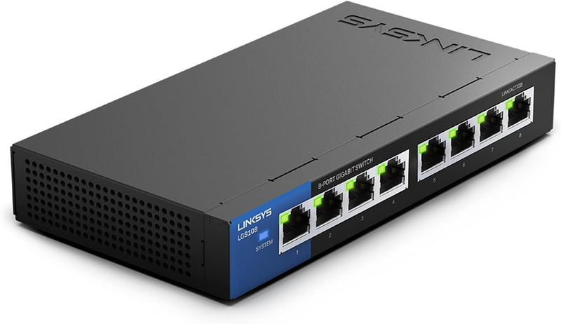 8 PORT DESKTOP GIGABIT SWITCH