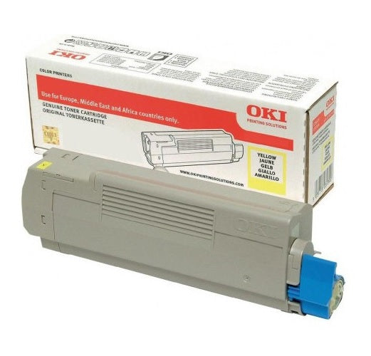 TONER OKI C612 AMARELO 6K - 46507505