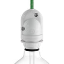 CASQUILHO E27 PARA EXTERIOR BRANCO IP65 (RETRACTILADO)