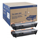 Brother TN-3380 Twin toner 2 unidade(s) Original Preto