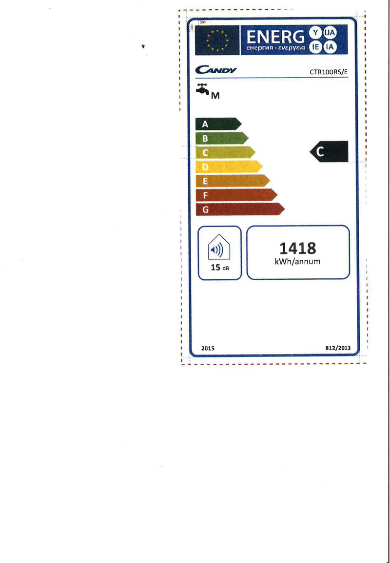 TERMOACUMULADOR CANDY - CTR 100RS/E