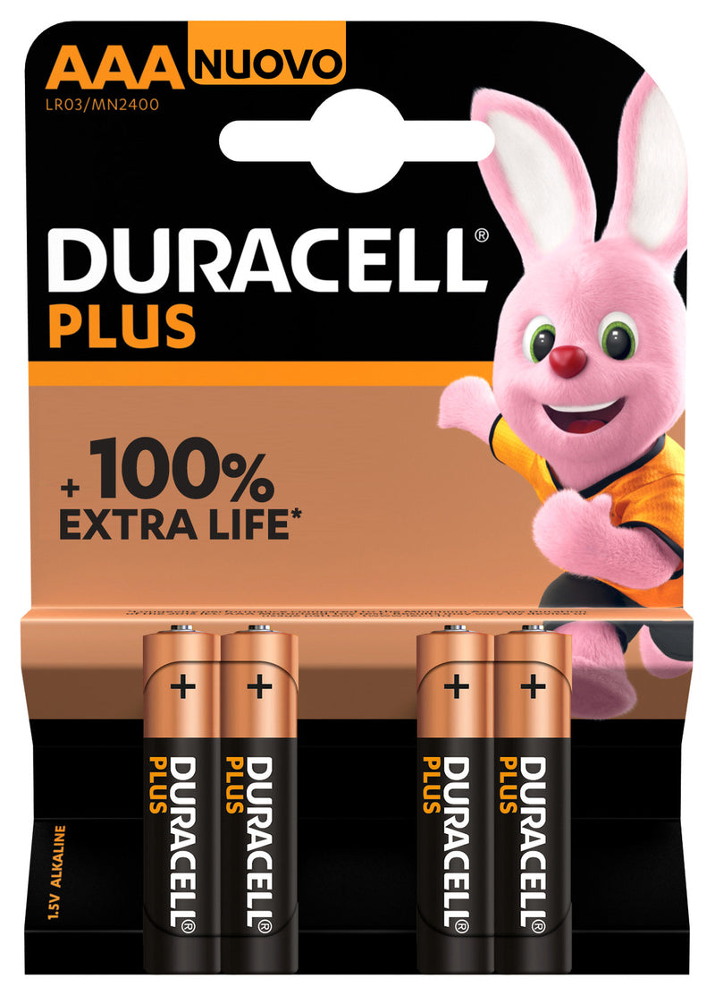 Duracell Plus 100 Bateria descartável AAA Alcalino