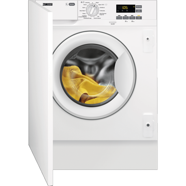 MÁQUINA DE LAVAR ROUPA DE ENCASTRE ZANUSSI - ZWI 712 UDWA