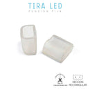 PROTECTOR TAMPA FINAL PARA TIRA LED EDM
