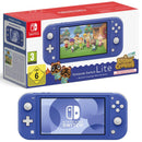 CONSOLA NINTENDO SWITCH LITE AZUL+ANIMAL CROSSING