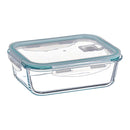 RECIPIENTE DE ALIMENTOS RETANGULAR HERMÉTICA DE BOROSILICATO DE 6