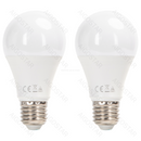LED E27 12W A60 2PCS ( LÂMPADA GERAL )