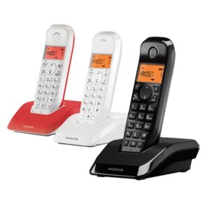 TELEFONE MOTOROLA S1203 DECT DIGITAL MOTOROLA S12 TRIO MIX CORES