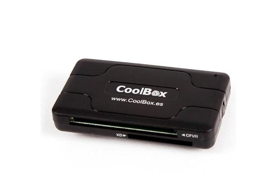 CoolBox CRE 050 leitor de cartões USB 2.0 Preto