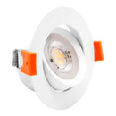 DOWNLIGHT LED, EMBUTIDO, REDONDO, SYLT, 7 W, 3CCT, 600 LM, COR BR