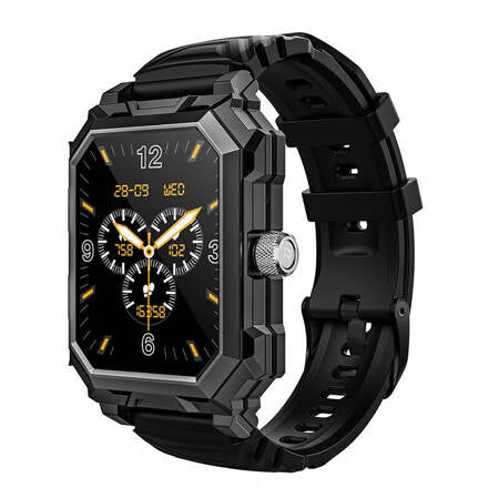 SMARTWATCH BLITZWOLF BW-GTS3 PRETO