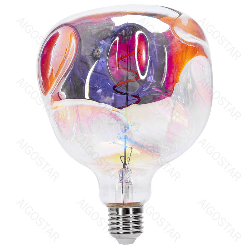 LED E27 G125 4W. LUZ QUENTE