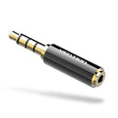 Vention BFBB0 adaptador para cabos 3.5 mm 2.5 mm Preto