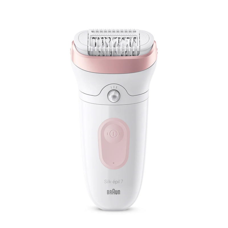 Braun Silk-épil 7 7-000 Rosa, Branco