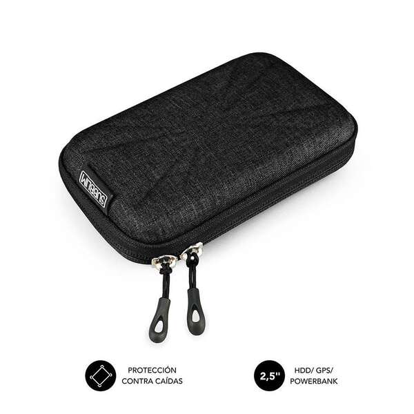 BOLSA PARA DISCO EXTERNO DE 2.5" SUBBLIM HDD BUSINESS PRETA