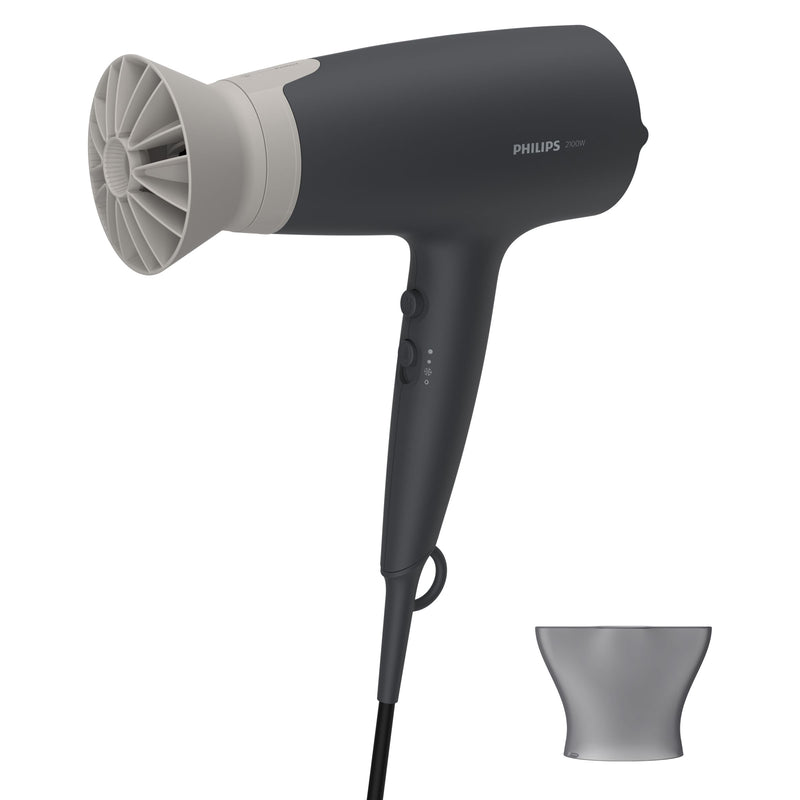 Philips 3000 series Secador de cabelo com acessório ThermoProtect