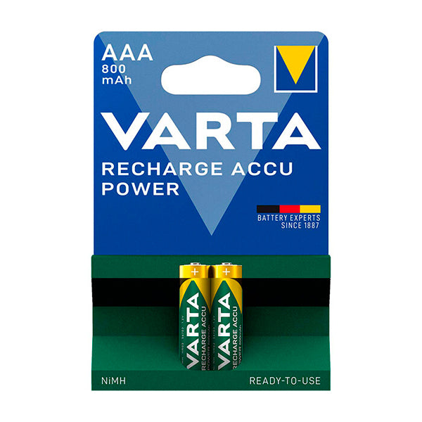 Varta 56703 Bateria recarregável AAA Hidreto metálico de níquel
