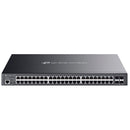 OMADA 48-PORT GIGABIT AND 4-PORT 10GE SFP+ L2+ MANAGED SWITCH WIT