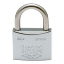 CADEADO DE AÇO INOX 60 INOXIDAVEL 60MM. COM 2 CHAVES. ARCO NORMAL