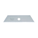 CONJUNTO DE 5 LÂMINAS TRAPEZOIDAIS PRATEADAS SKB-2/5B 17,5 MM