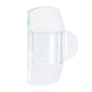 CLIPS DE CABO REDONDOS, TRANSPARENTES, 19 X 32 X 13 MM, 4 UDS + 5
