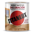 VERNIZ SINTÉTICO DECORAÇÃO ACETINADO TECA 250ML TITANLUX M1110091