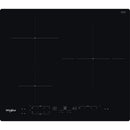 Whirlpool WS B4760 NE Preto Embutido 59 cm Placa com zona de indu