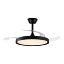 VENTILADOR DE TETO LED 3CCT COM PÁS RETRÁTEIS, POLARIS, 43W, 4430