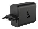 AC100-05 CHARGER DOCK, BK, EU+UK, TYPE-C, 10PCS