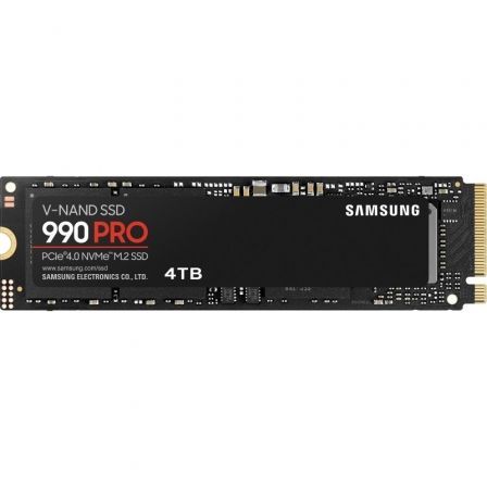 DISCO RIGIDO SSD SAMSUNG 990 PRO 4TB M.2 2280 PCIE 4.0 COMPATIBLE