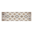 TAPETE VINÍLICA ESTAMPADO KILIM CINZA 60 X 200 CM