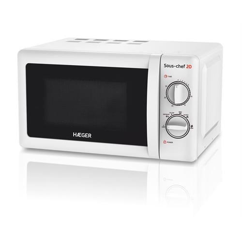 MICRO ONDAS HAEGER 20L.700W.MEC. -SOUS-CHEF20