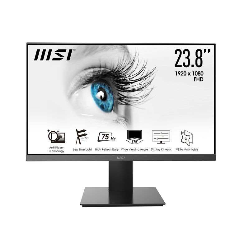 MSI Pro MP241X 60,5 cm (23.8") 1920 x 1080 pixels Full HD LCD Pr
