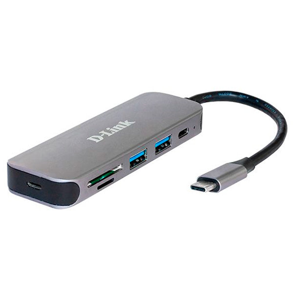 5-IN-1 USB-C HUB WITH CARD READER