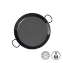 FRIGIDEIRA PARA PAELHA TRADICIONAL EM AÇO ESMALTADO Ø38CM (8 PESS