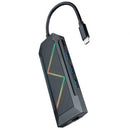 Nanocable 10.16.0801 base & duplicador de portas Com fios USB 3.2